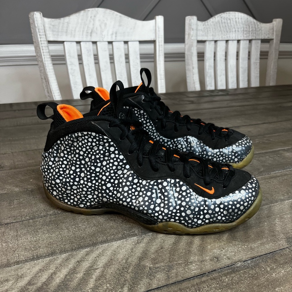 Nike Air Foamposite Premium Safari Sneakers Sz 10.5